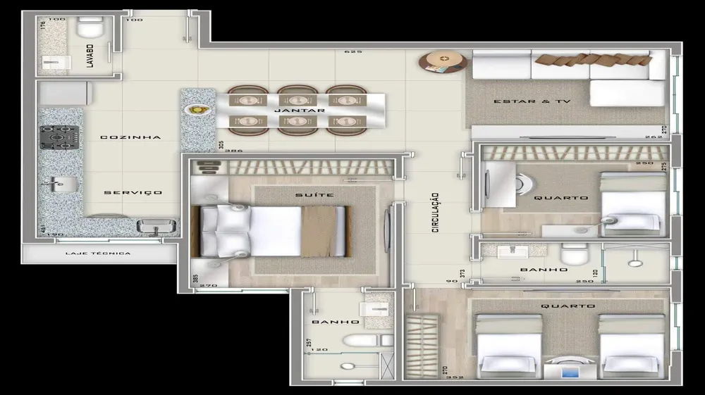 Apartamento, 3 quartos, 78 m² - Foto 8