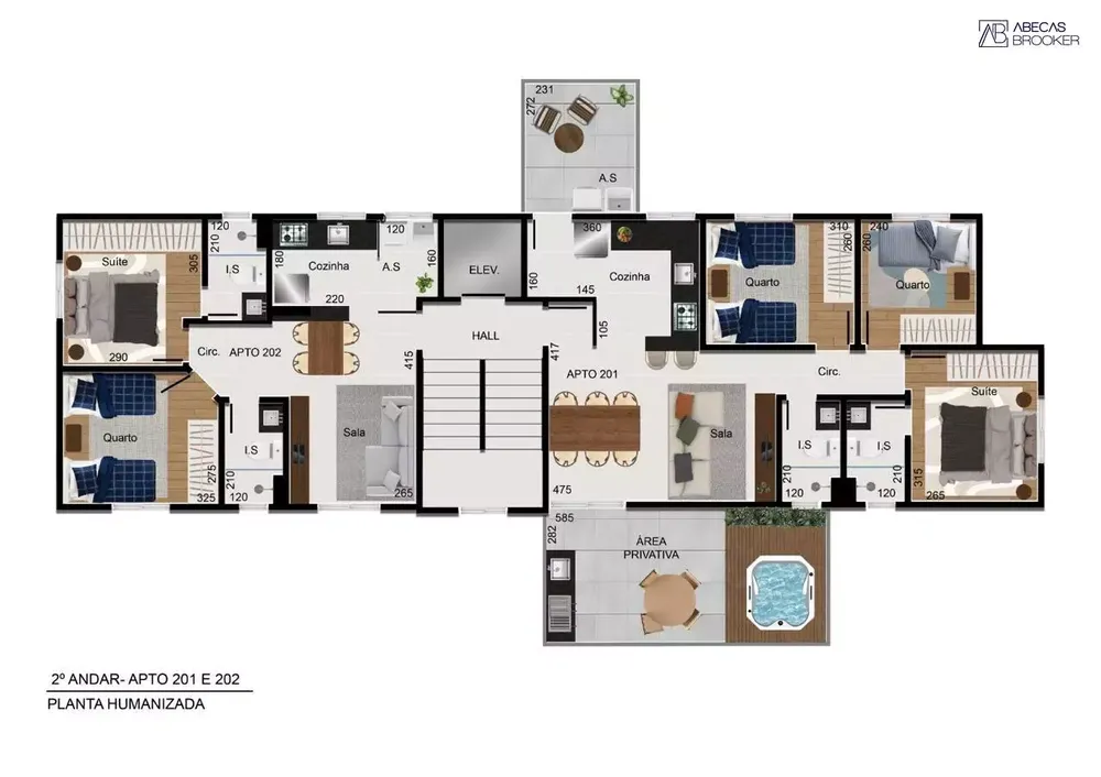 Apartamento, 2 quartos, 62 m² - Foto 1