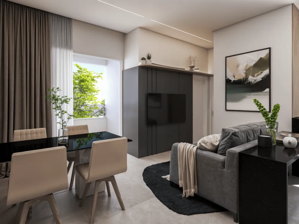 Apartamento, 2 quartos, 59 m² - Foto 2