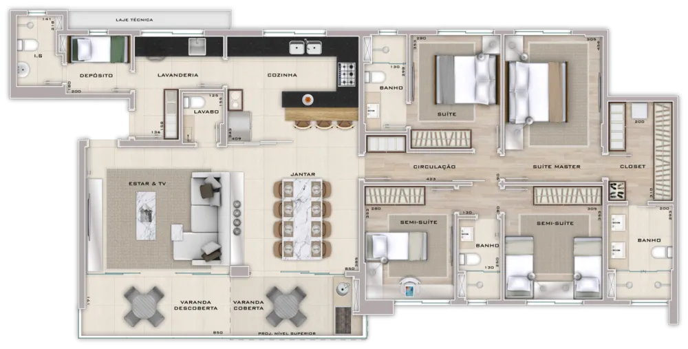 Apartamento, 4 quartos, 171 m² - Foto 5