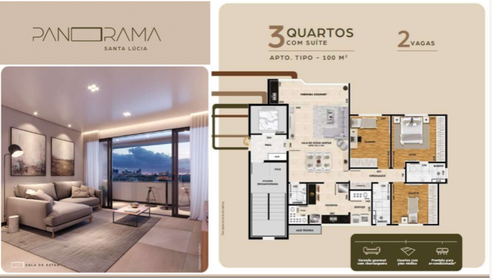 Cobertura à venda com 3 quartos, 194m² - Foto 3