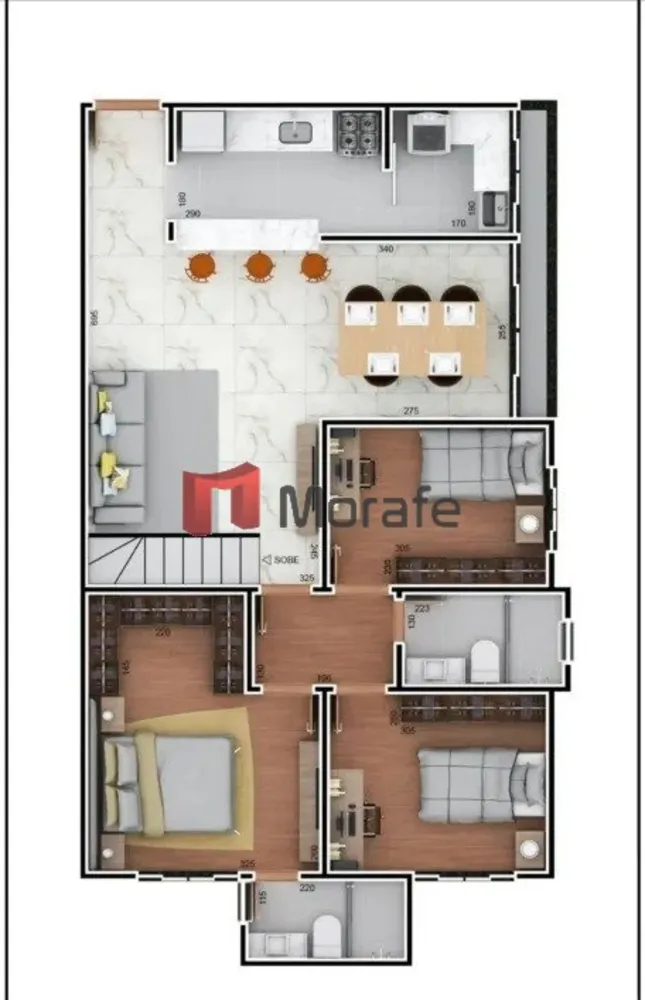 Apartamento, 3 quartos, 160 m² - Foto 4