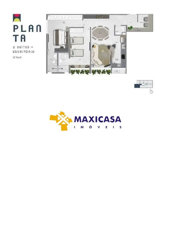Apartamento, 2 quartos, 87 m² - Foto 4