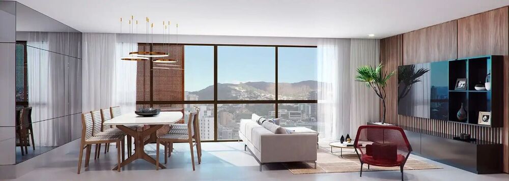 Apartamento à venda com 4 quartos, 136m² - Foto 1