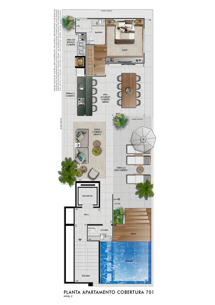 Cobertura, 5 quartos, 263 m² - Foto 12