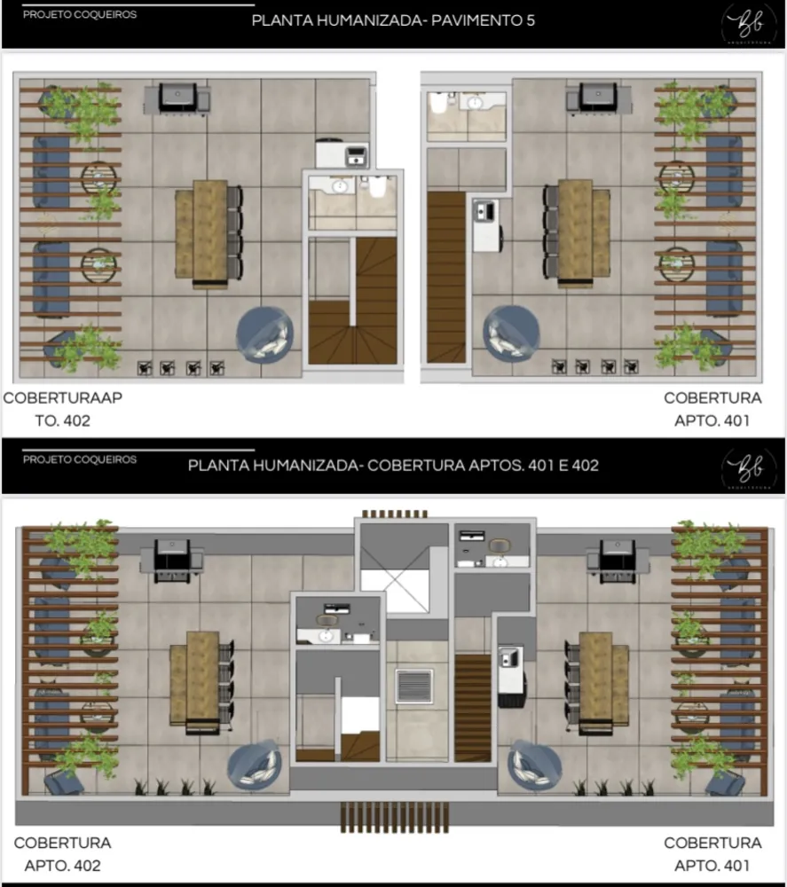 Cobertura, 2 quartos, 54 m² - Foto 20