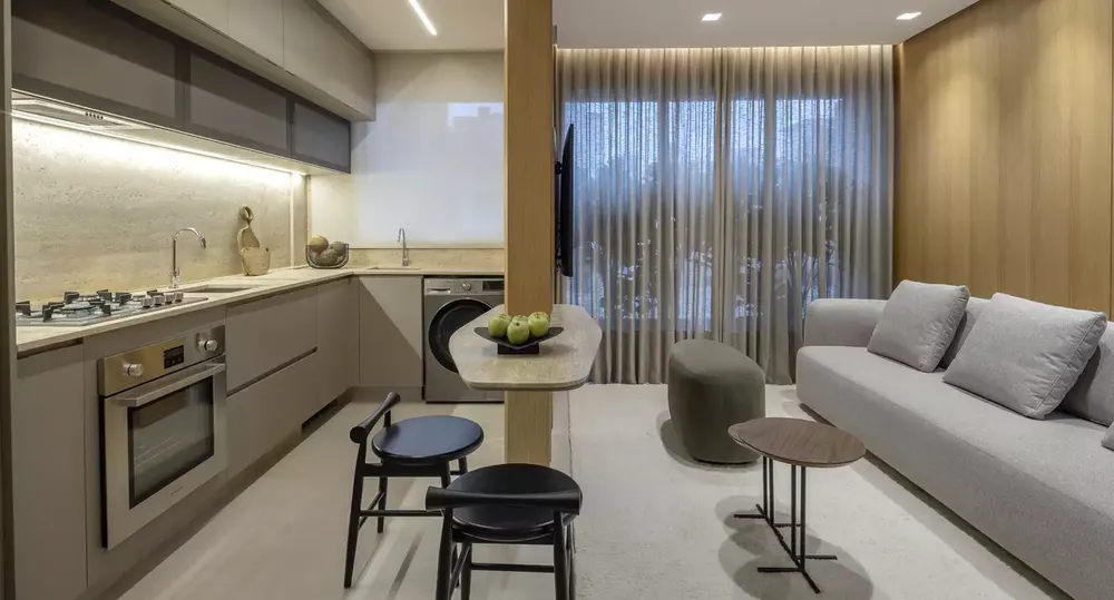 Apartamento, 1 quarto, 43 m² - Foto 3