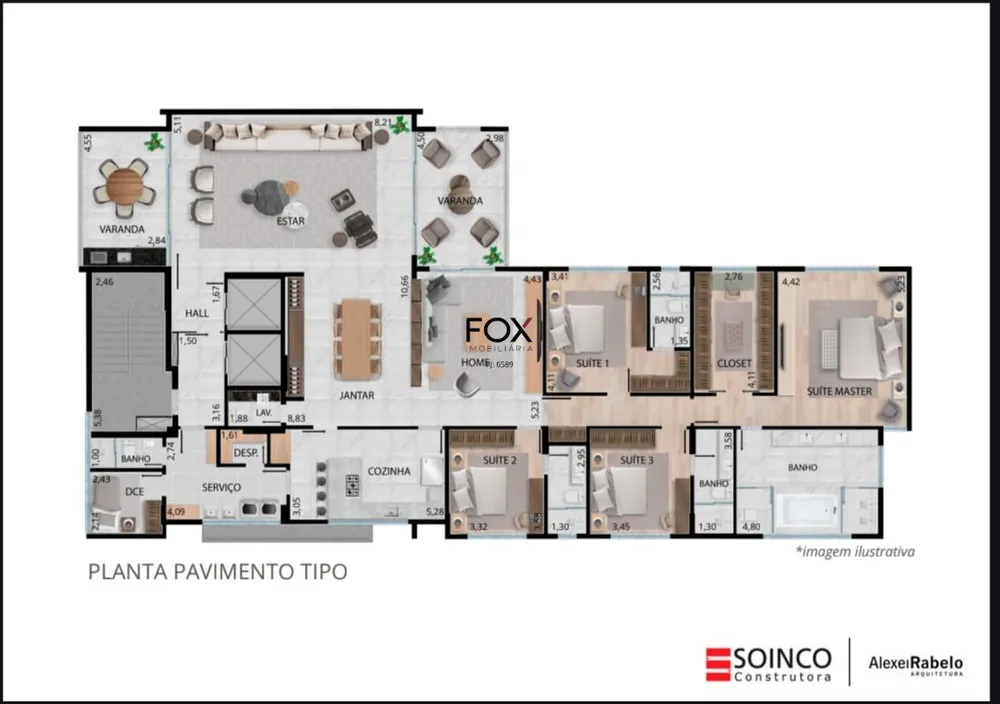Apartamento, 4 quartos, 300 m² - Foto 8