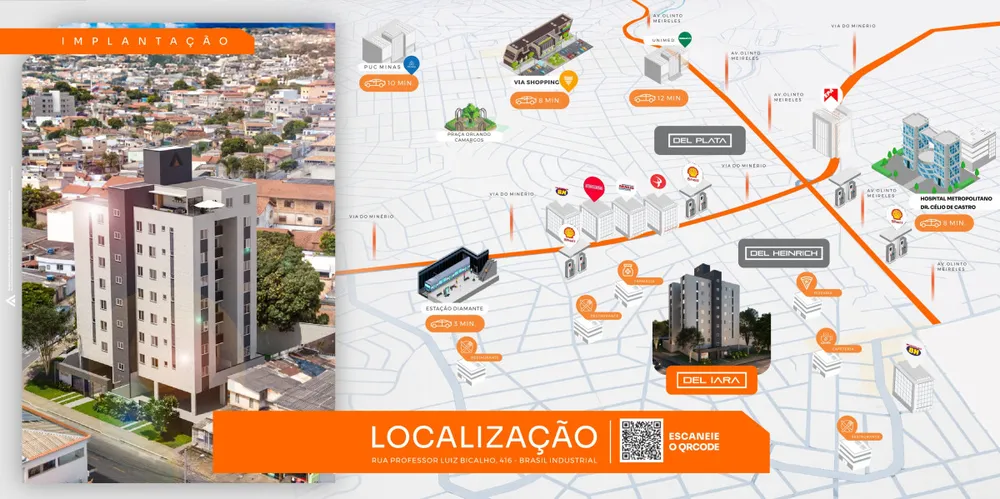 Apartamento, 2 quartos, 44 m² - Foto 3