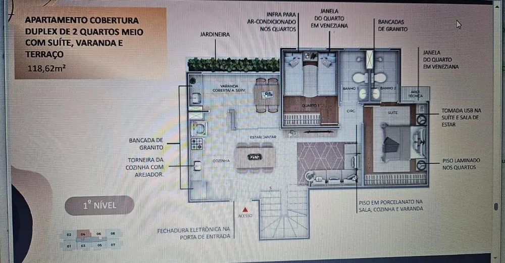 Apartamento, 2 quartos, 55 m² - Foto 6