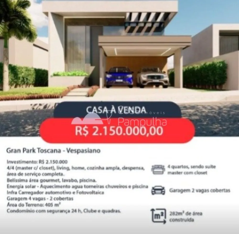 Casa, 4 quartos, 405 m² - Foto 1