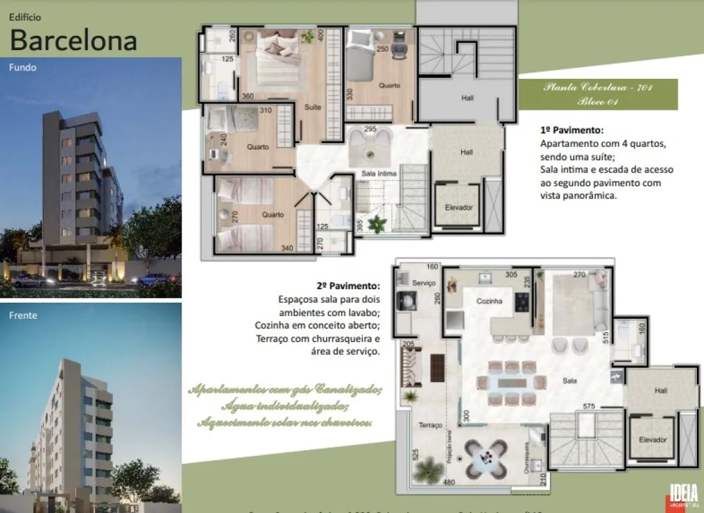 Cobertura, 4 quartos, 150 m² - Foto 1