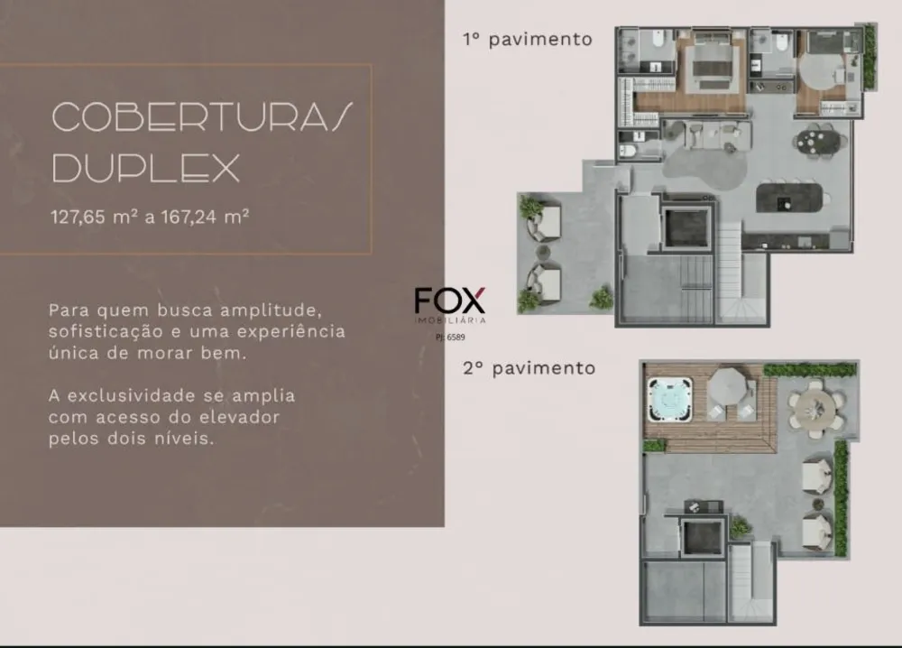 Cobertura, 2 quartos, 128 m² - Foto 2