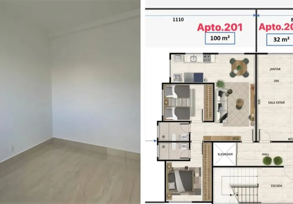 Apartamento, 2 quartos, 160 m² - Foto 9