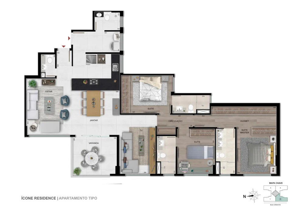 Apartamento, 3 quartos, 137 m² - Foto 21