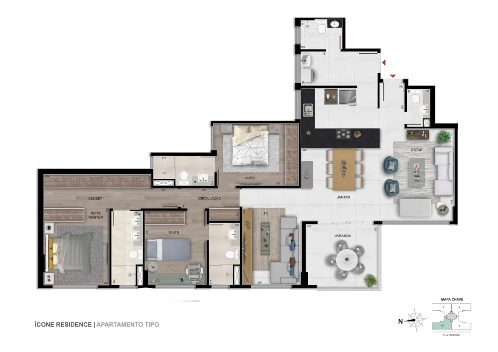Apartamento, 3 quartos, 137 m² - Foto 22