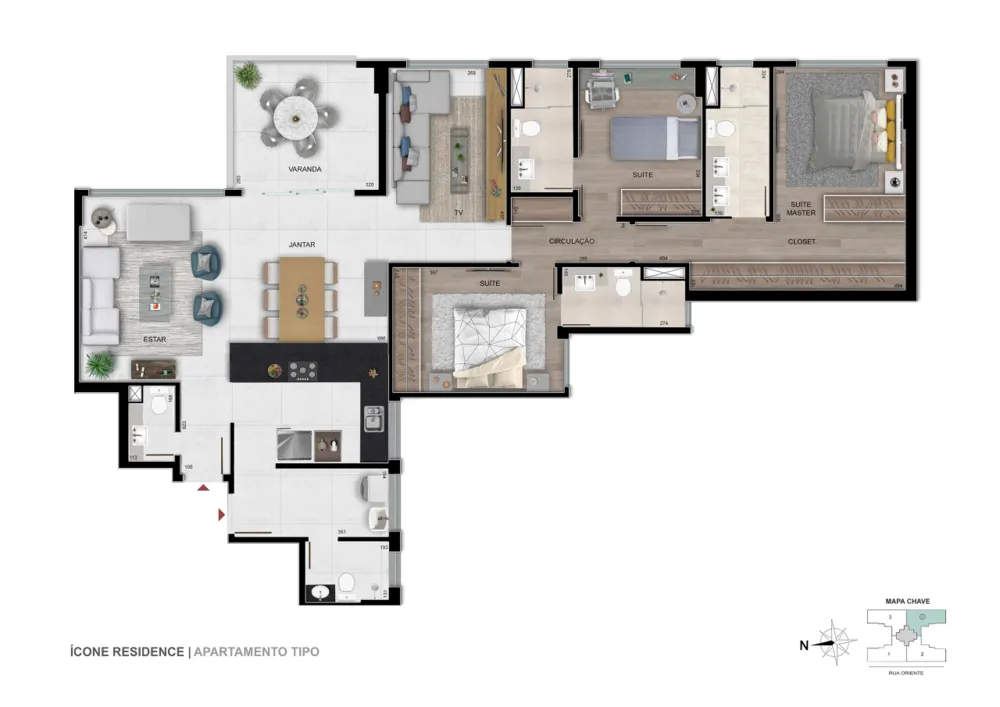 Apartamento, 3 quartos, 137 m² - Foto 14