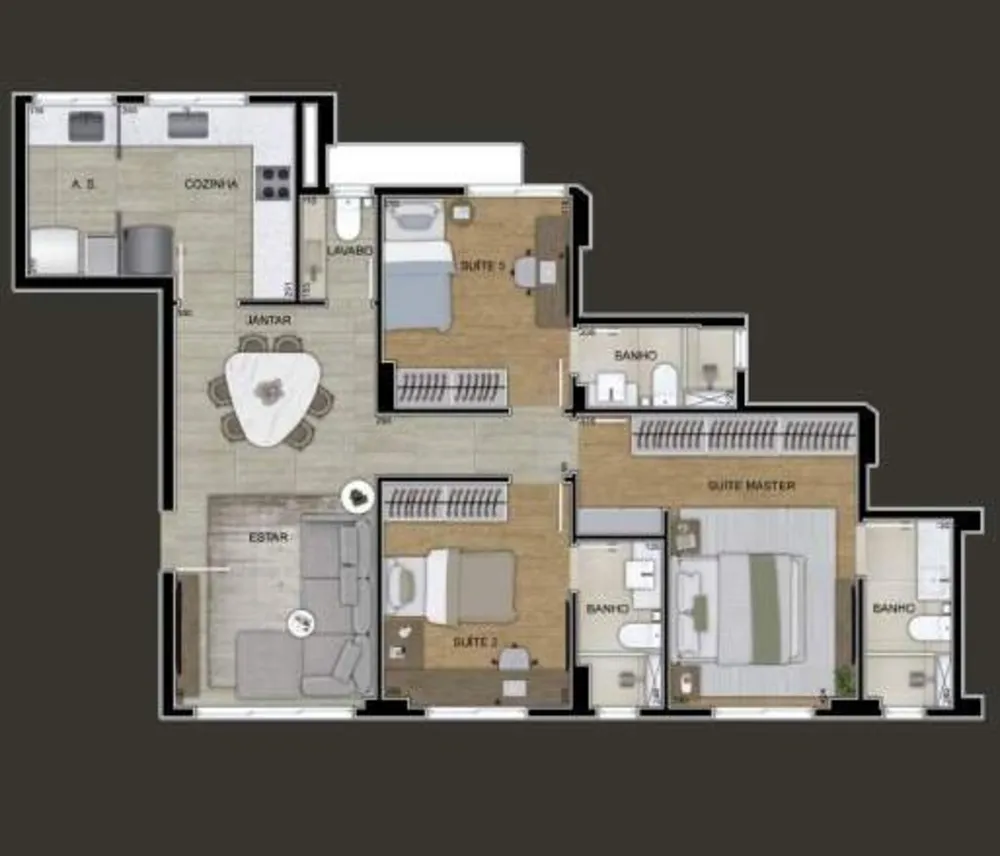 Apartamento, 3 quartos, 89 m² - Foto 16