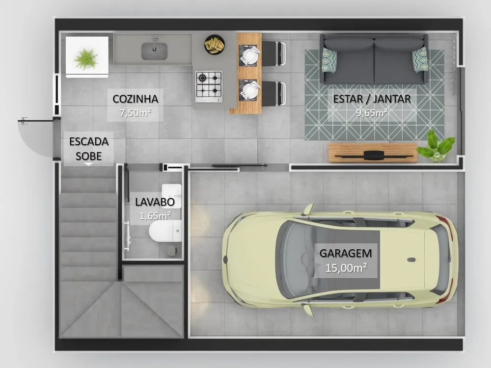 Casa de Condomínio, 3 quartos - Foto 6