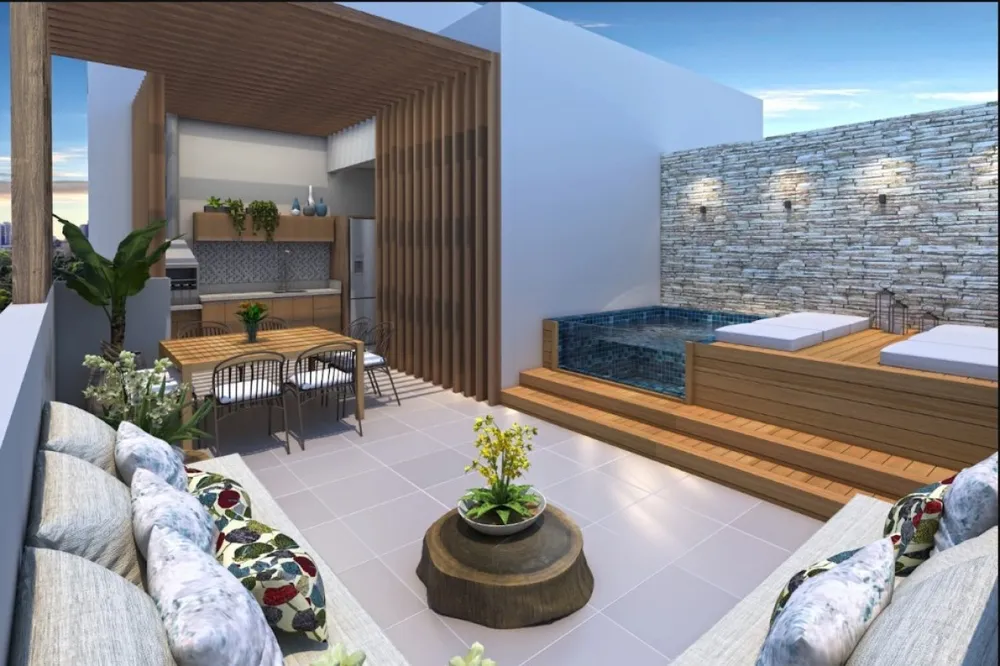 Cobertura, 2 quartos, 51 m² - Foto 1