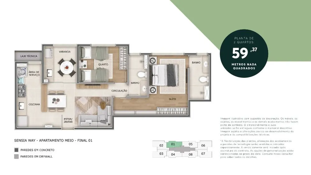 Apartamento, 3 quartos, 73 m² - Foto 11