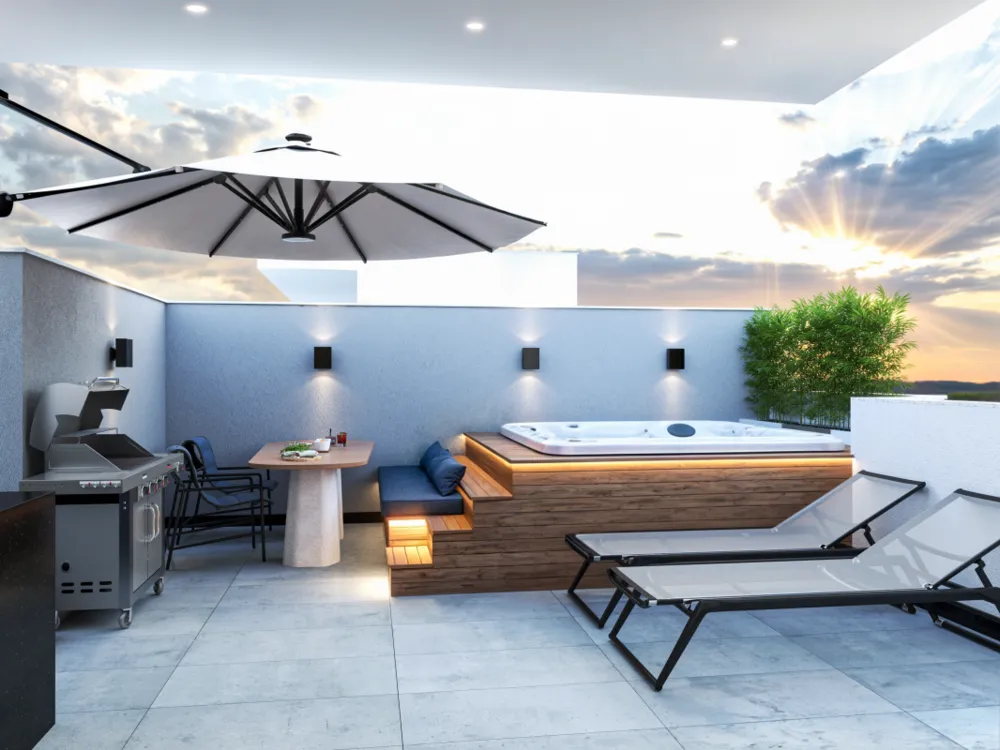 Cobertura, 2 quartos, 117 m² - Foto 1