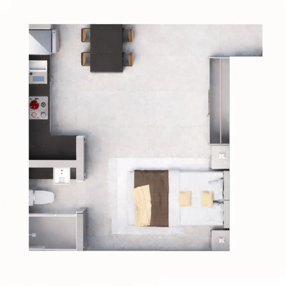 Apartamento, 1 quarto, 30 m² - Foto 3