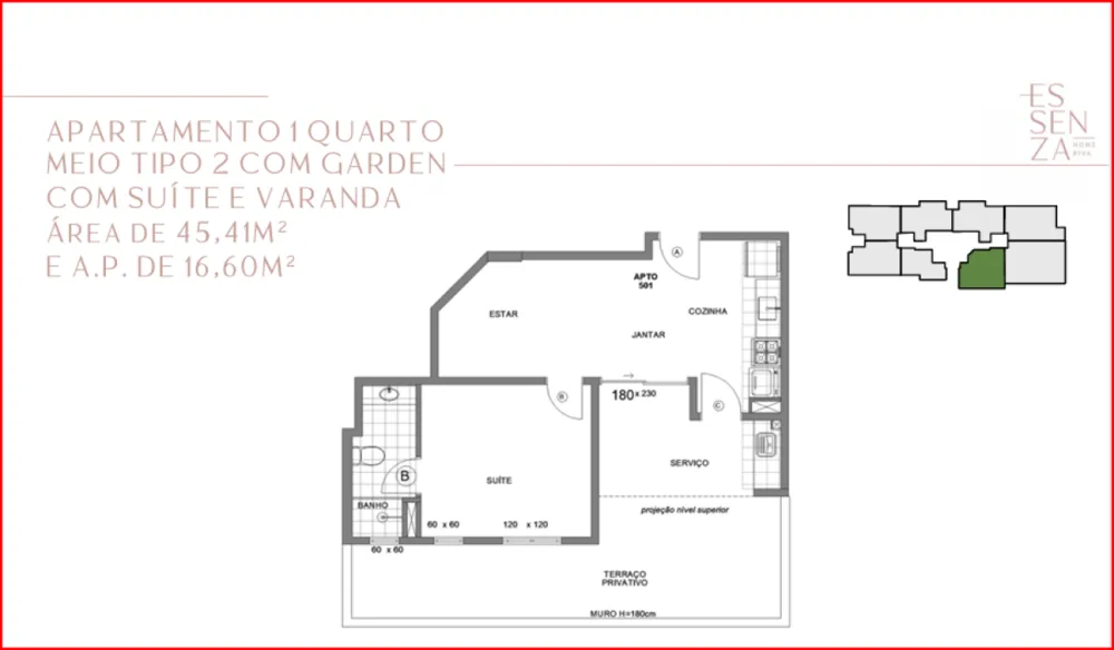 Apartamento, 1 quarto, 44 m² - Foto 11