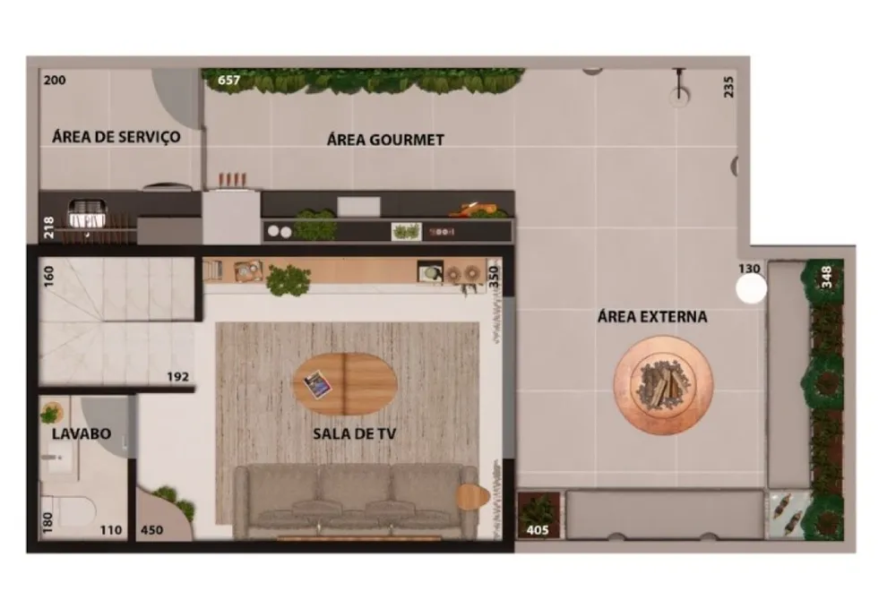 Cobertura, 2 quartos, 60 m² - Foto 2