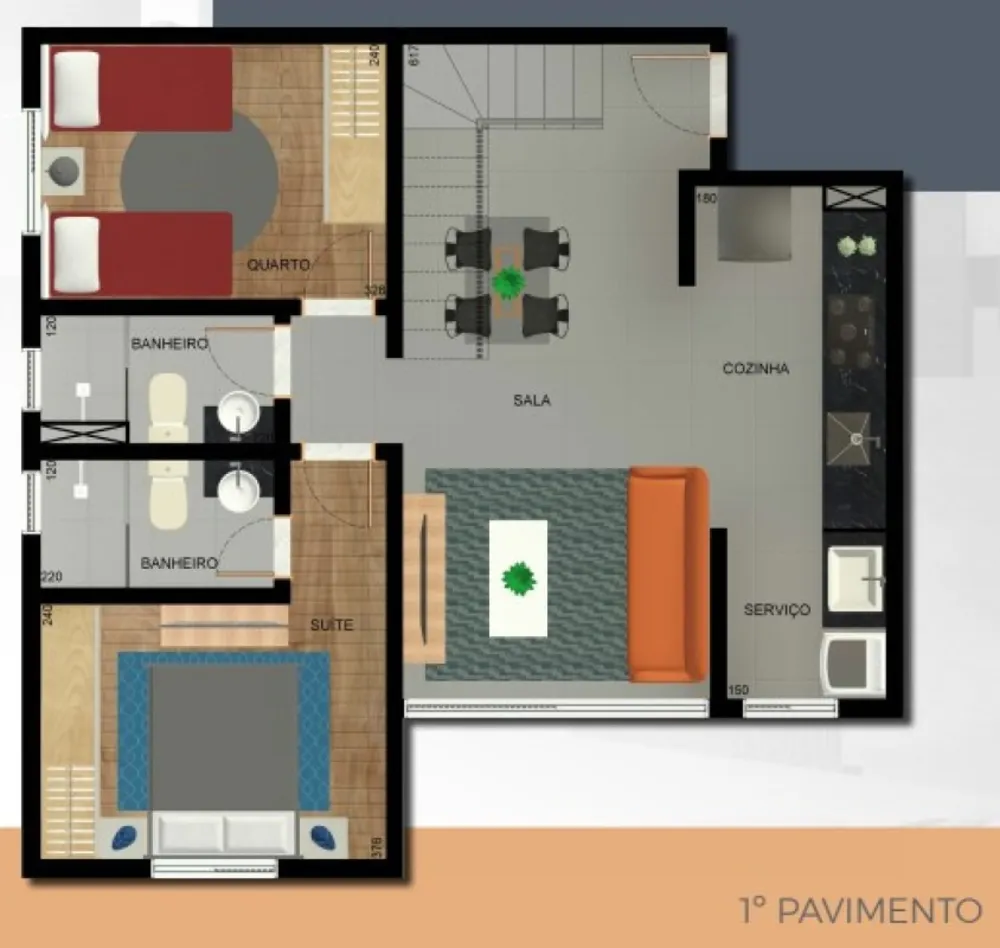 Cobertura, 2 quartos, 72 m² - Foto 2