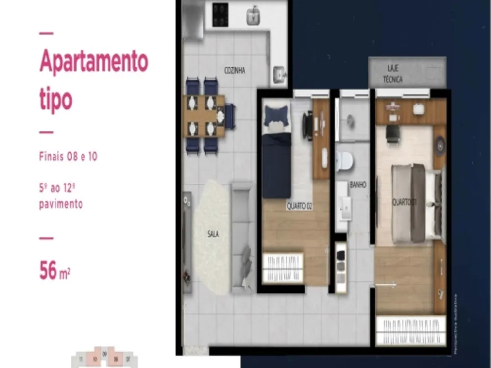 Apartamento, 2 quartos, 1680 m² - Foto 18