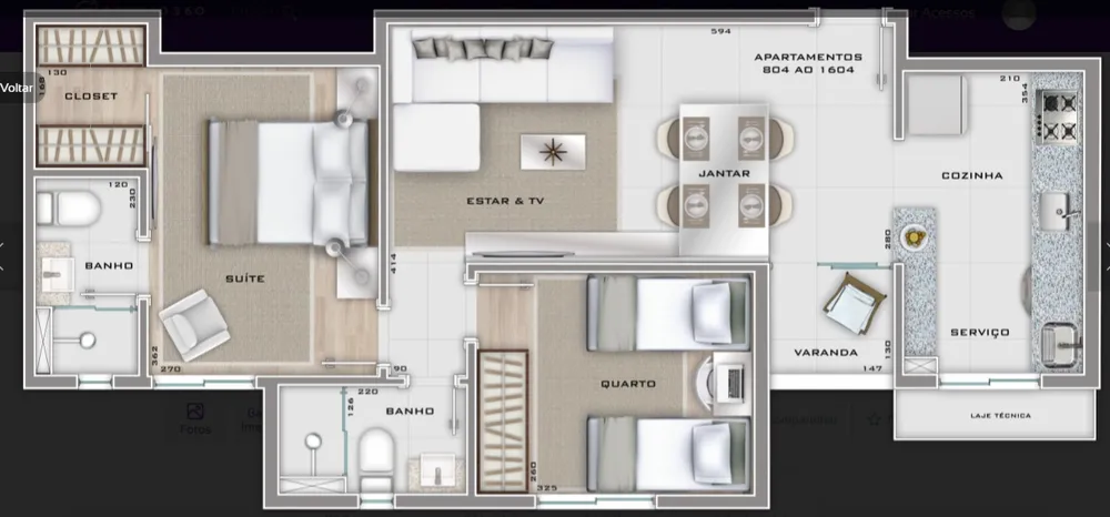 Apartamento, 2 quartos, 67 m² - Foto 13
