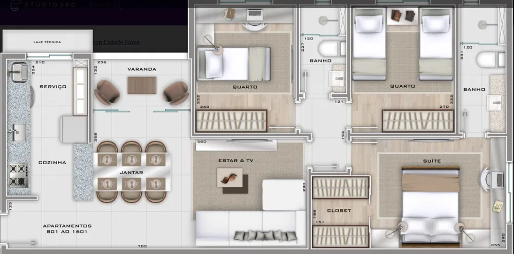 Apartamento, 2 quartos, 67 m² - Foto 15