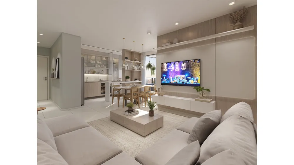 Apartamento, 2 quartos, 60 m² - Foto 2