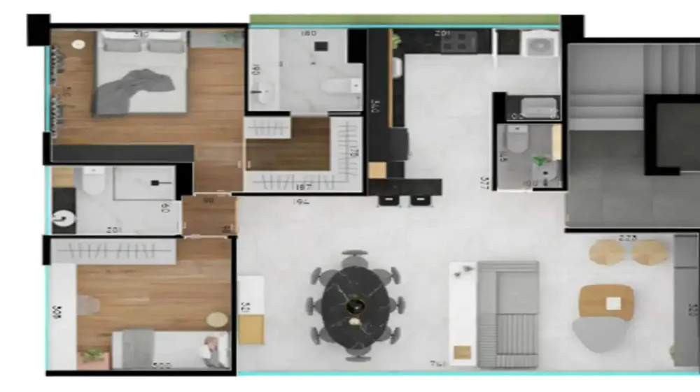 Apartamento, 2 quartos, 76 m² - Foto 4