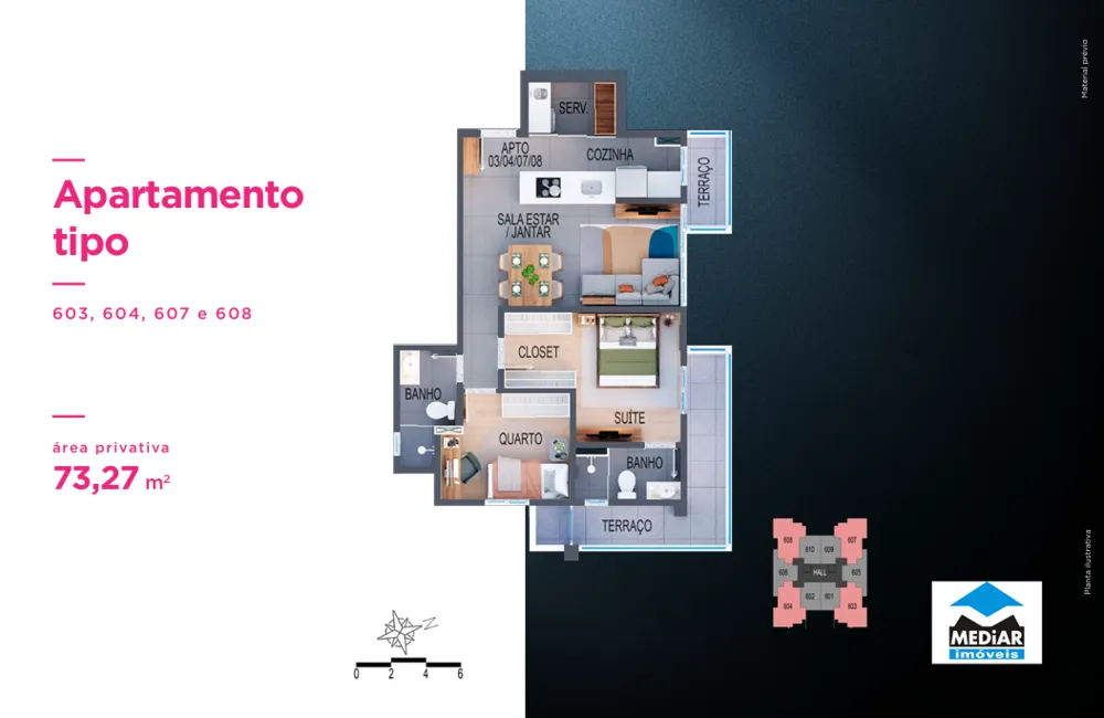 Apartamento, 2 quartos - Foto 18