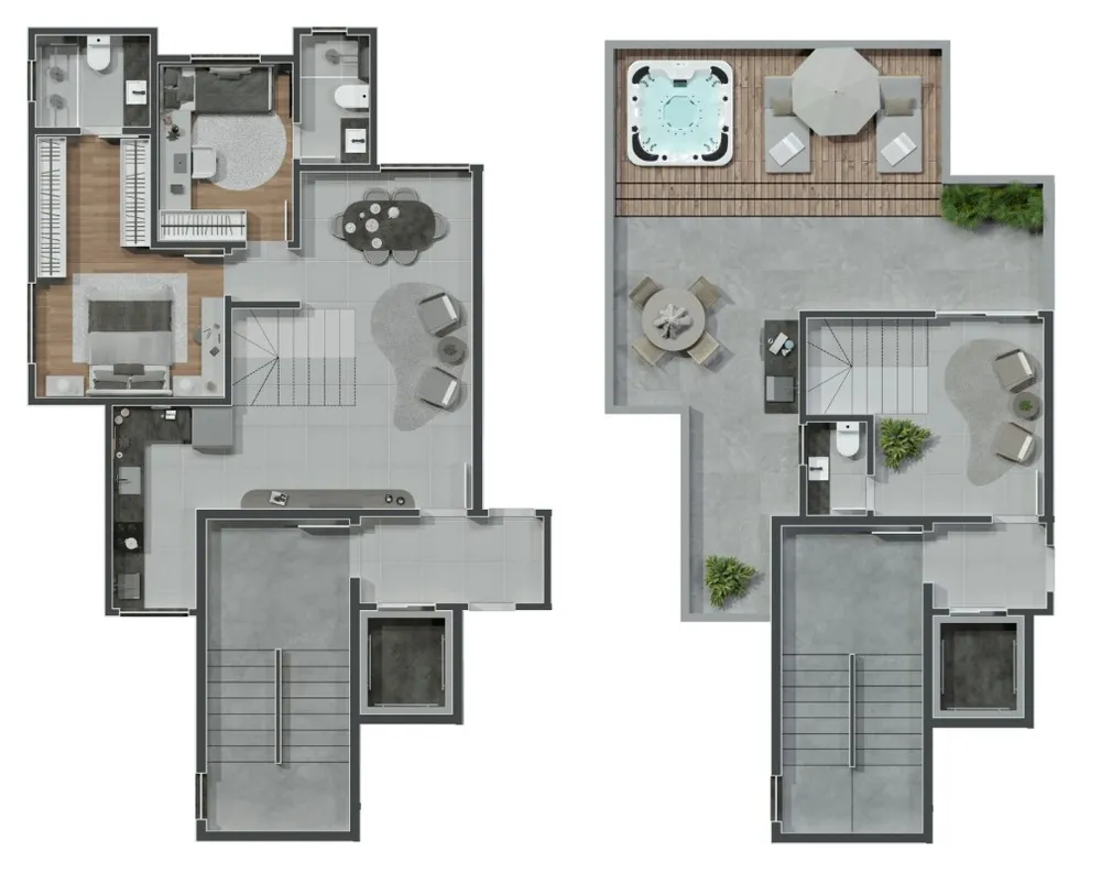 Cobertura, 2 quartos, 128 m² - Foto 1