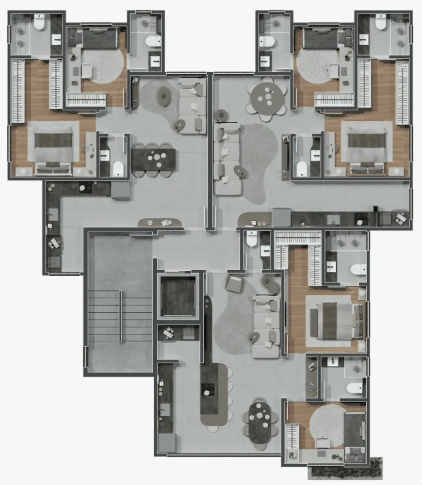 Apartamento, 2 quartos, 62 m² - Foto 1