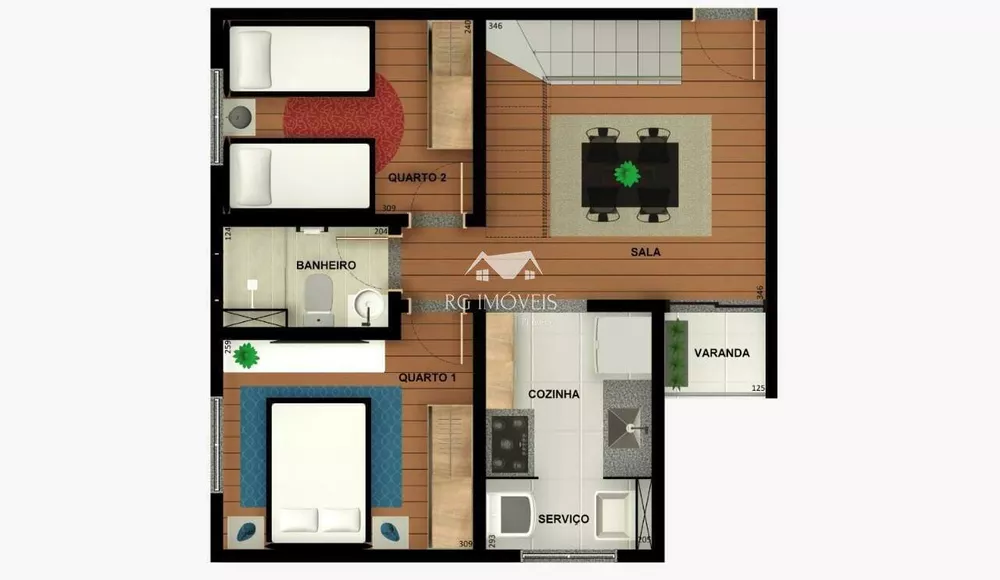 Cobertura à venda com 2 quartos, 88m² - Foto 7