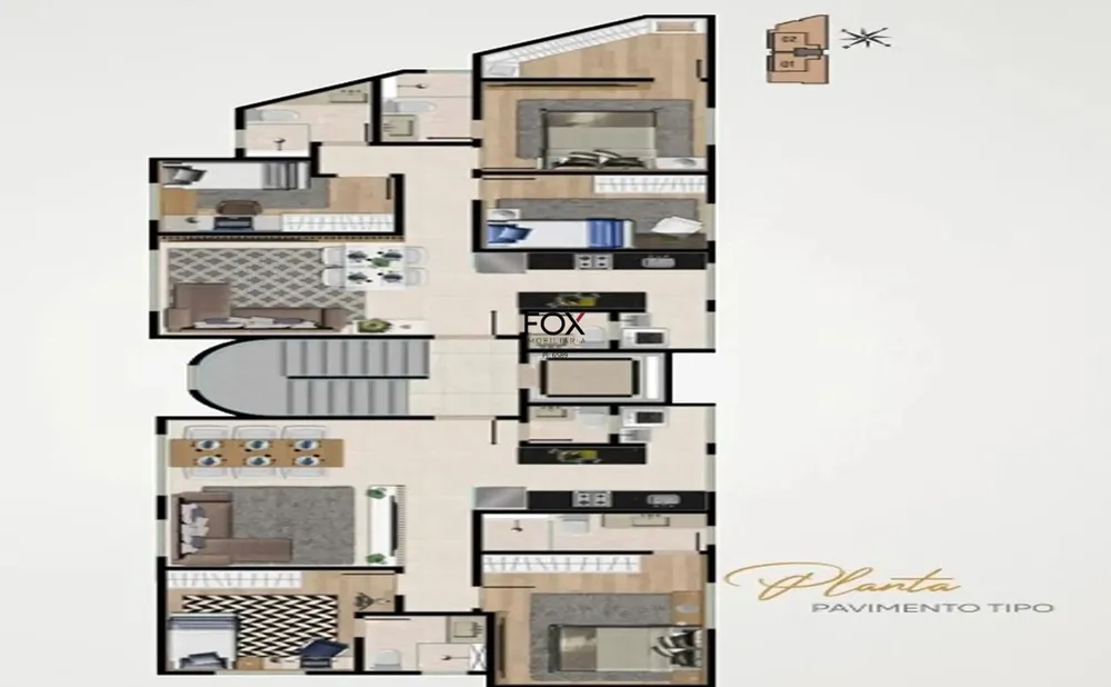 Apartamento, 3 quartos, 144 m² - Foto 2