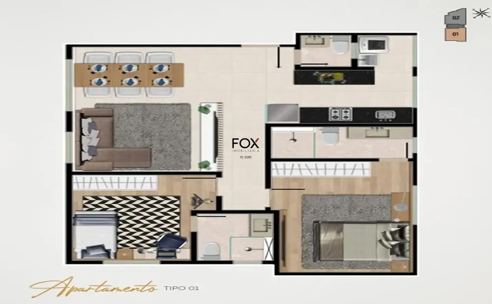 Apartamento, 3 quartos, 144 m² - Foto 4