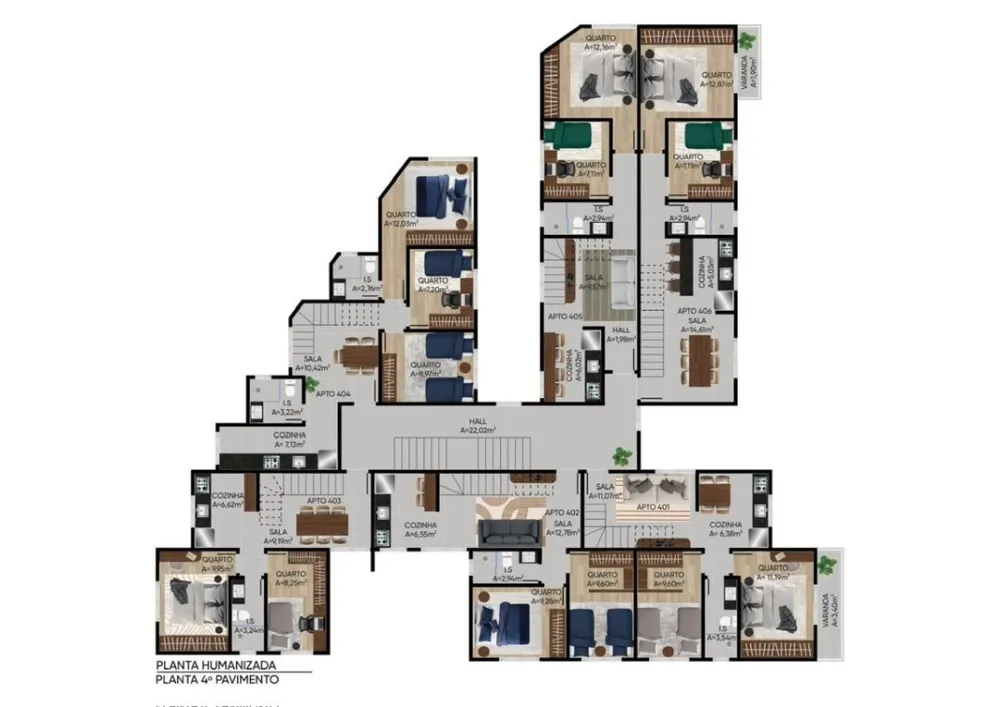 Apartamento, 2 quartos, 55 m² - Foto 1