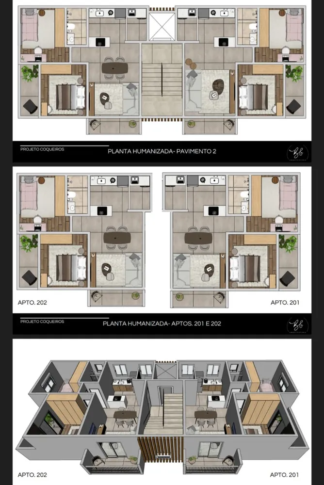 Apartamento, 2 quartos, 57 m² - Foto 3