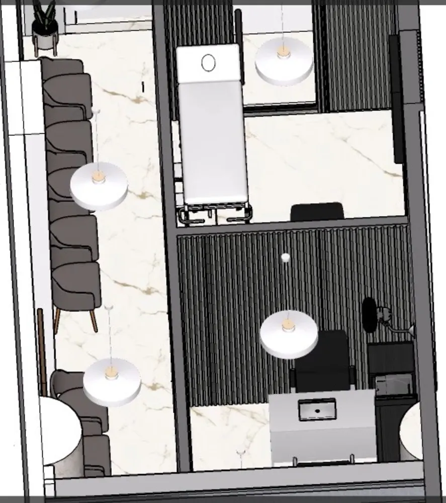 Loja-Salão, 38 m² - Foto 1