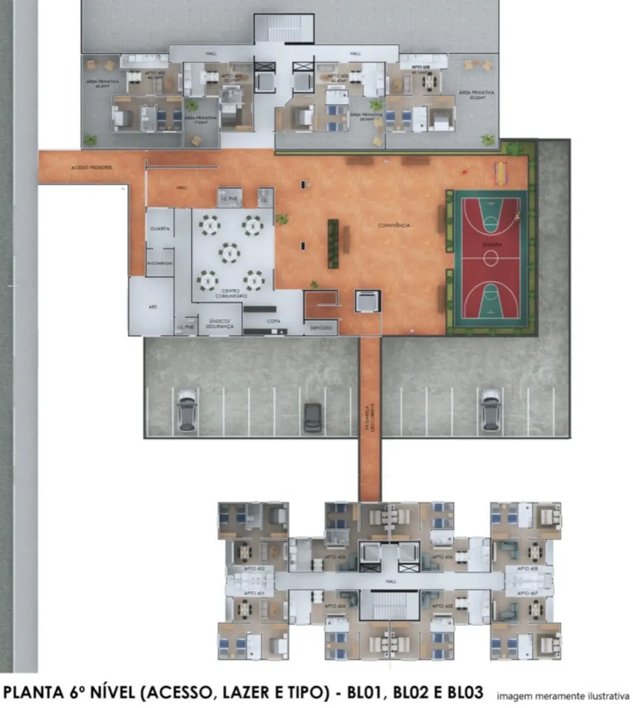 Apartamento, 2 quartos, 44 m² - Foto 9