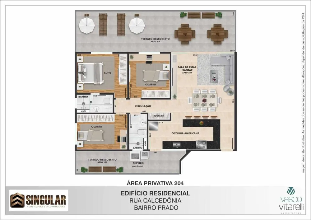 Apartamento, 3 quartos, 30 m² - Foto 6