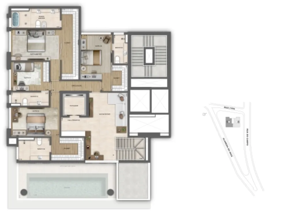 Apartamento, 4 quartos, 3483 m² - Foto 16