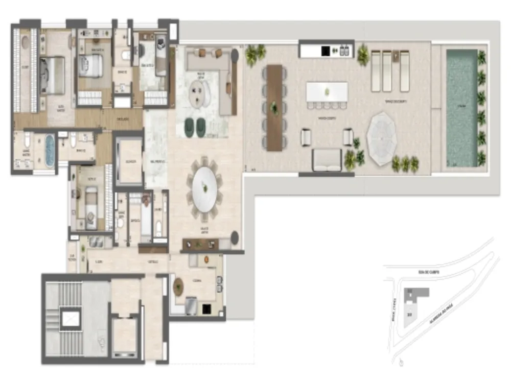 Apartamento, 4 quartos, 3483 m² - Foto 17