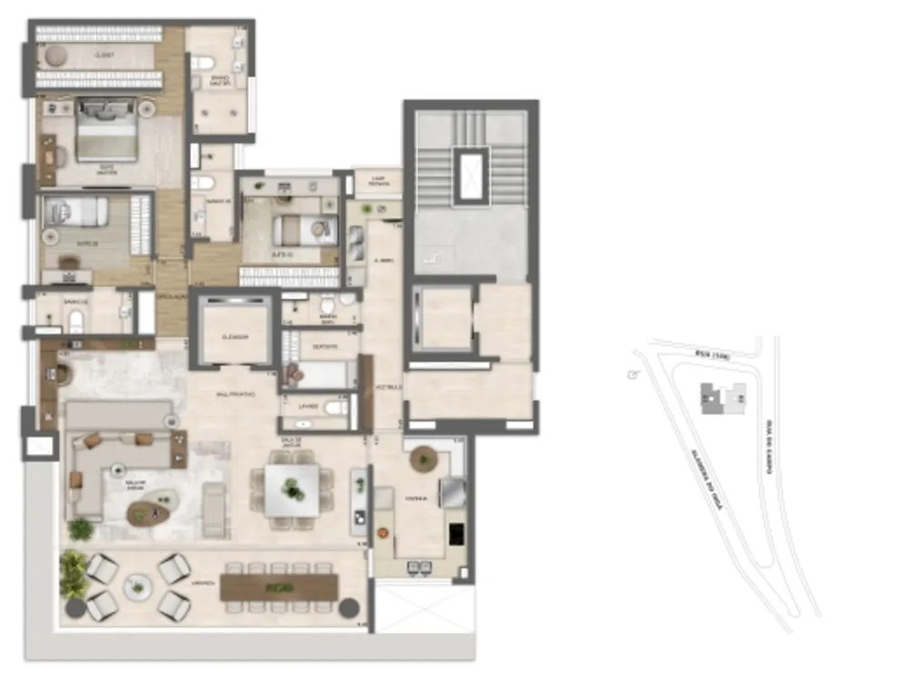 Apartamento, 4 quartos, 3483 m² - Foto 13