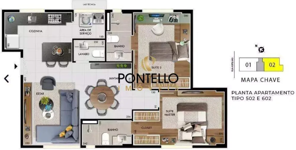 Apartamento, 2 quartos, 67 m² - Foto 20